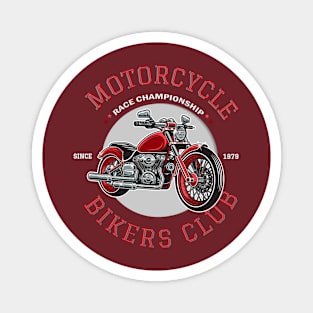 Motorcycles Race Championship Magnet